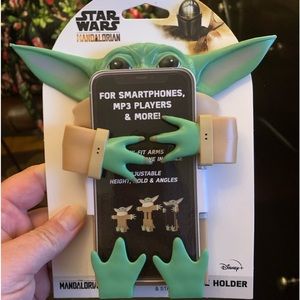 Baby Yoda phone holder with kick stand